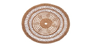 Rattan Openwork Exquisite Wall Basket