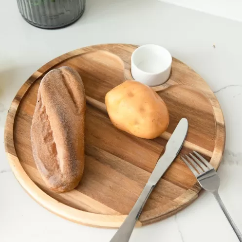 Round Food Tray